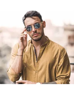 GAFAS RANDOLPH SUN AVIATOR GOLD 2