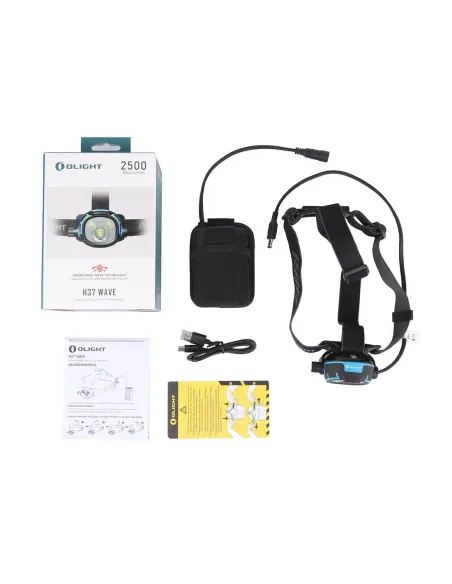 LINTERNA FRONTAL OLIGHT H37 WAVE 2500 LUMENS