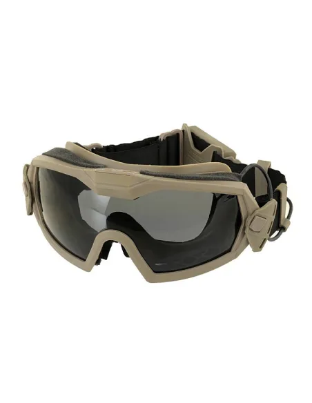 GAFAS FMA 2 LENTES CON VENTILADOR TAN