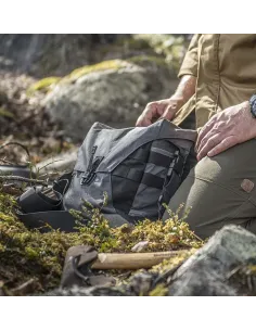 BOLSA HELIKON TEX BUSHCRAFT HAVERSACK VERDE/NEGRO 2