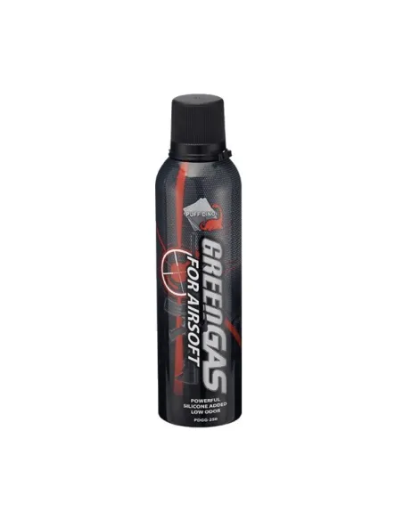 BOTE GREEN GAS 12kg PUFF DINO 250ml PDGG2