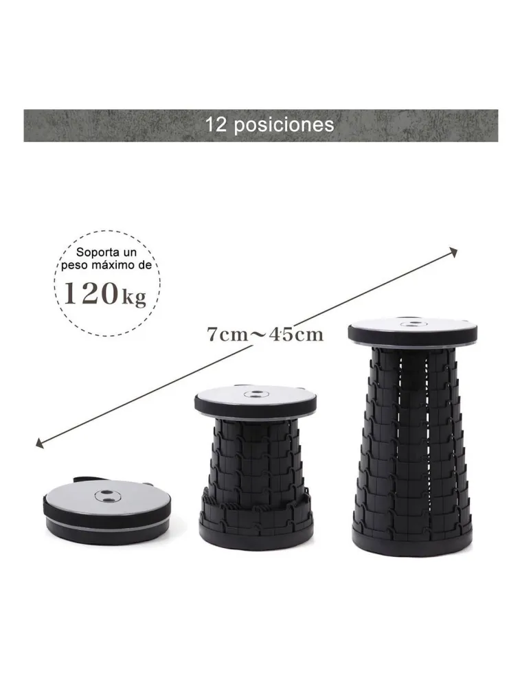 TABURETE PLEGABLE MINI MAX