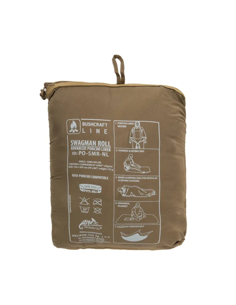 PONCHO HELIKON TEX SWAGMAN ROLL VERDE