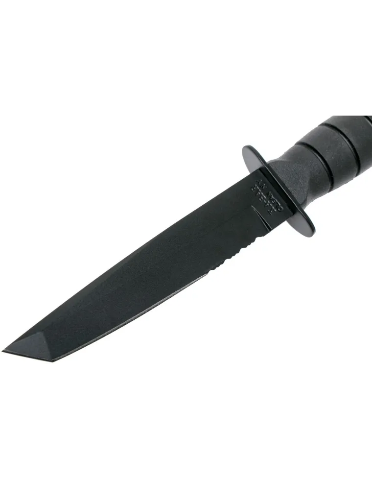 CUCHILLO KA-BAR SHORT TANTO SERRATED