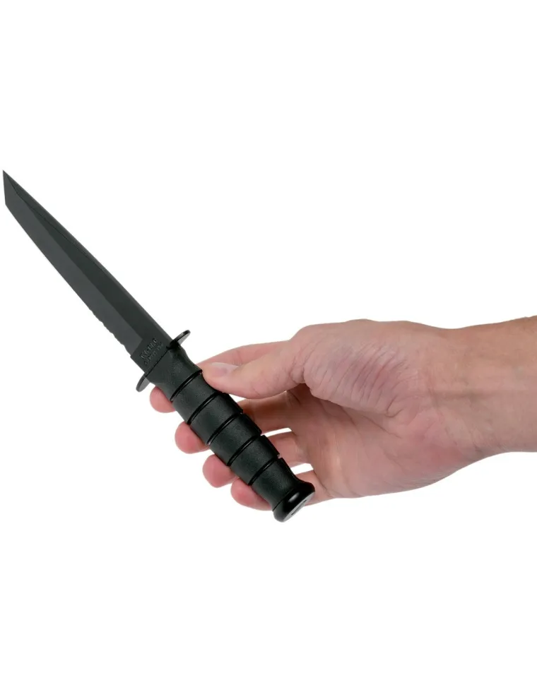 CUCHILLO KA-BAR SHORT TANTO SERRATED