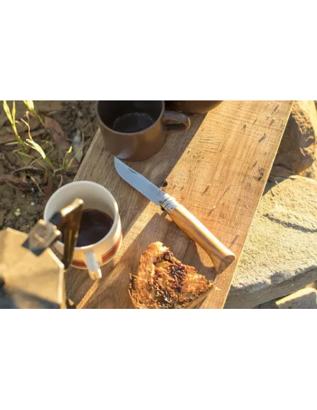 NAVAJA OPINEL Nº8 INOX. OLIVO