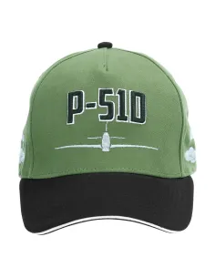 GORRA FOSTEX MUSTANG PP-51D 3D VERDE 2