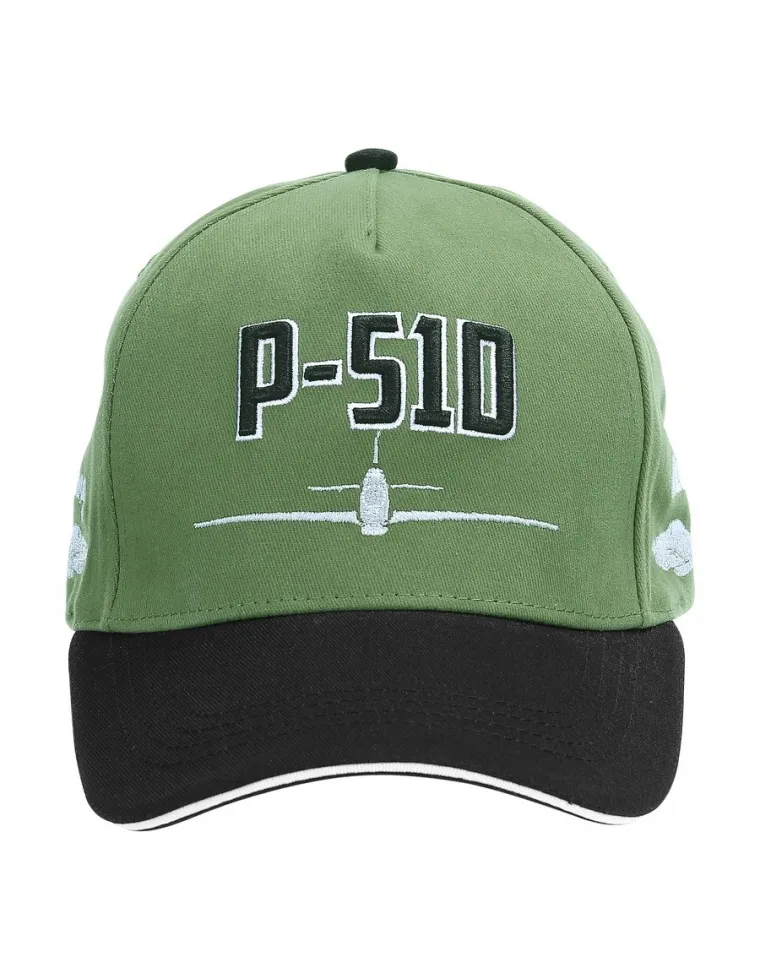 GORRA FOSTEX MUSTANG P-51D VERDE 3D