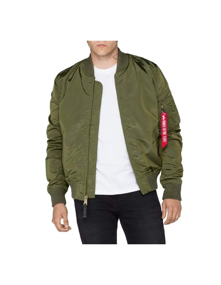 CAZADORA ALPHA MA-1 TT VERDE