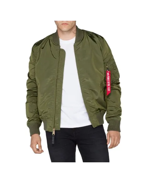 CAZADORA ALPHA MA-1 TT VERDE