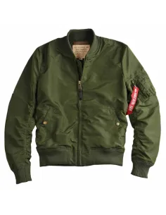 CAZADORA ALPHA MA-1 TT VERDE