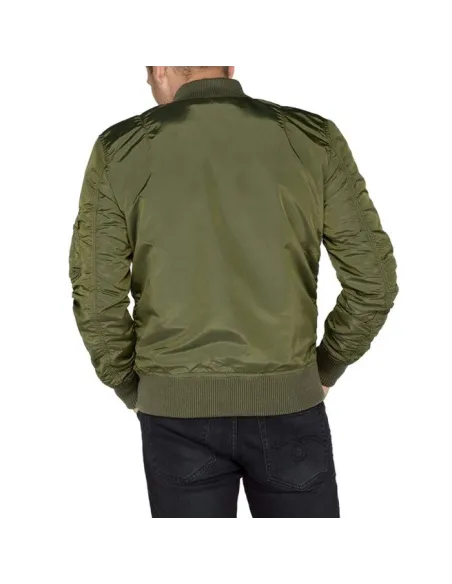 CAZADORA ALPHA MA-1 TT VERDE