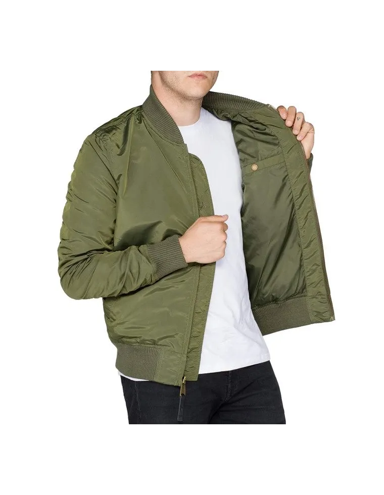 CAZADORA ALPHA MA-1 TT VERDE