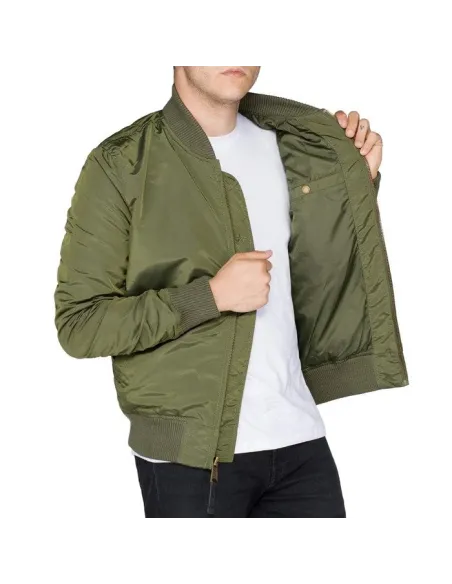 CAZADORA ALPHA MA-1 TT VERDE