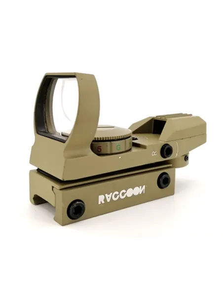 PUNTO ROJO/VERDE SAMURAI RACCOON TAN