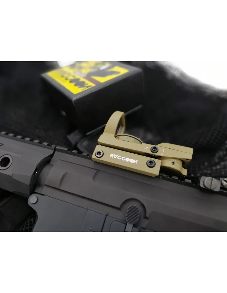 PUNTO ROJO/VERDE SAMURAI RACCOON TAN