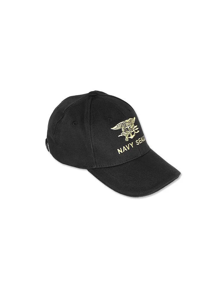 GORRA FOSTEX NEGRA NAVY SEALS