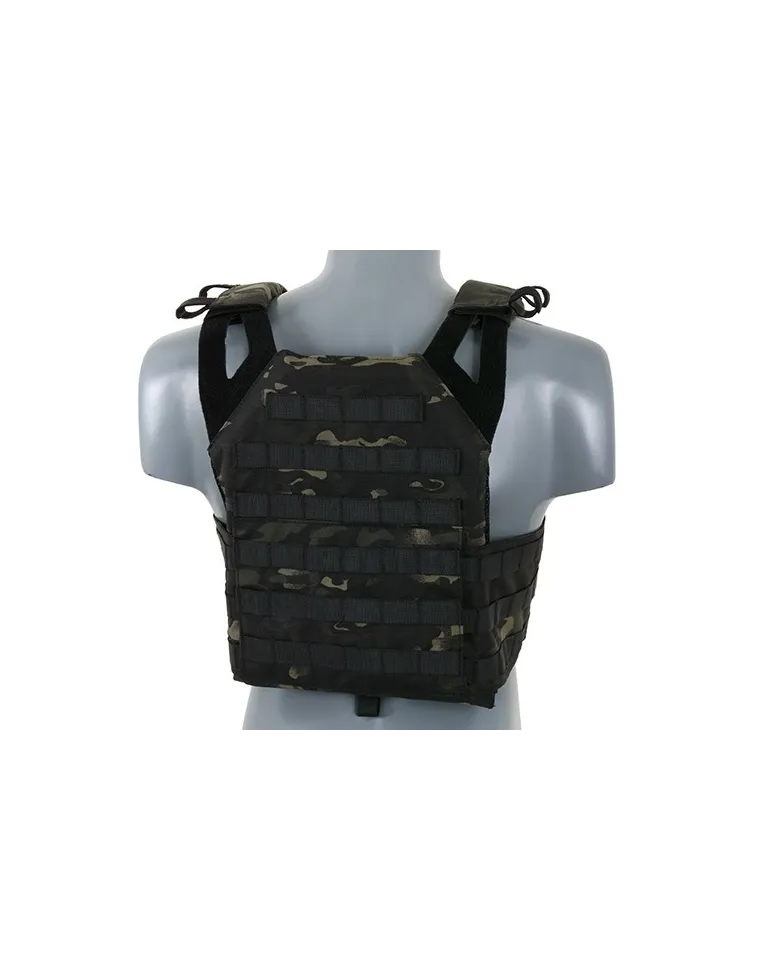 CHALECO 8 FIELDS JUMP PLATE MULTICAM BLACK