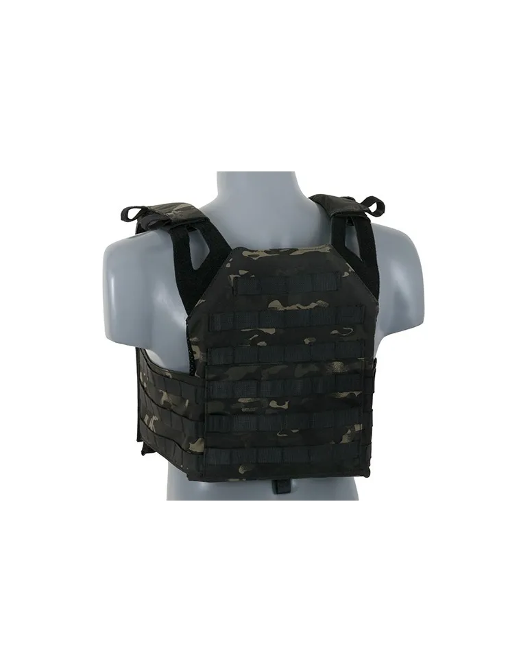 CHALECO 8 FIELDS JUMP PLATE MULTICAM BLACK