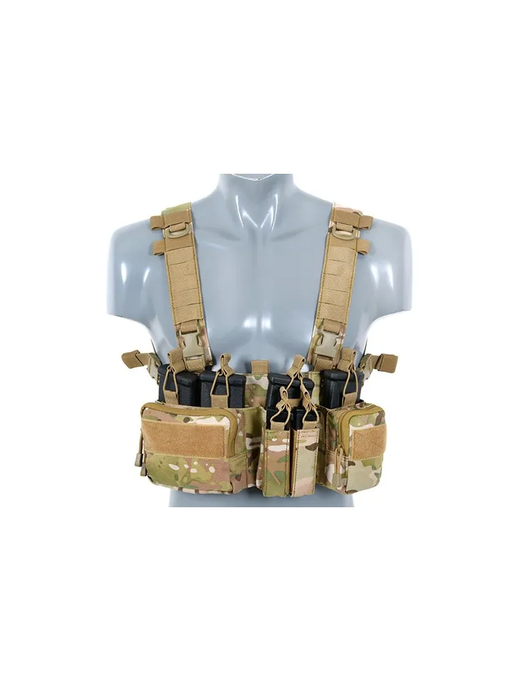 CHALECO 8 FIELDS CHEST RIG MULTICAM