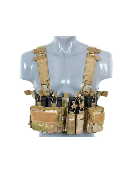 CHALECO 8 FIELDS CHEST RIG MULTICAM