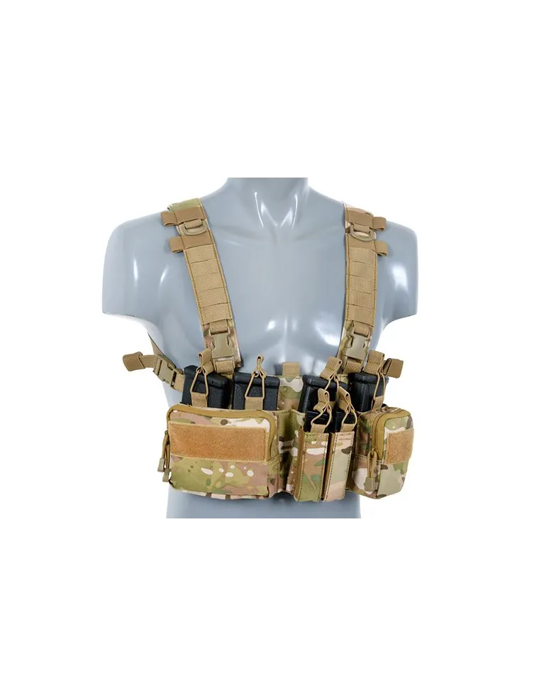 CHALECO 8 FIELDS CHEST RIG PREMIUM MULTICAM