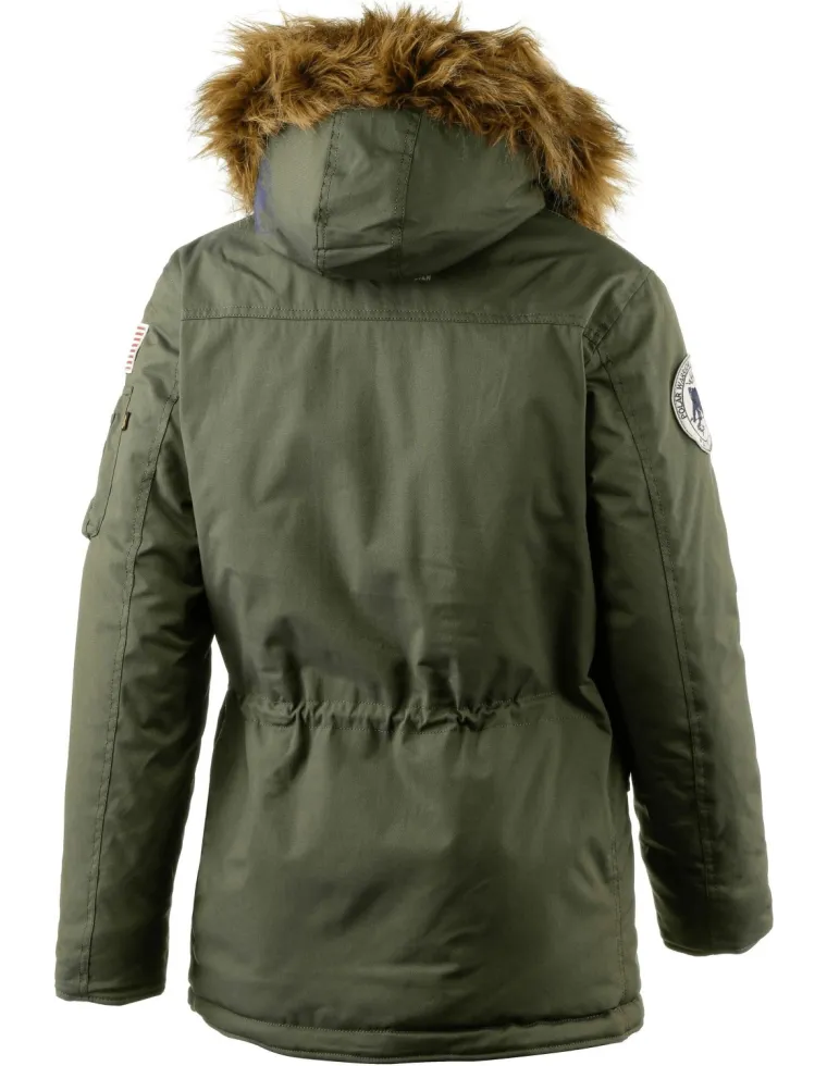 PARKA ALPHA IND. POLAR JACKET VERDE