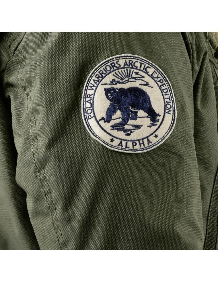 PARKA ALPHA IND. POLAR JACKET VERDE