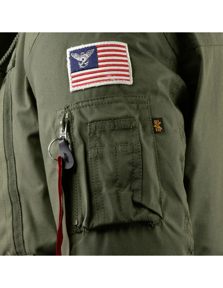 PARKA ALPHA IND. POLAR JACKET VERDE