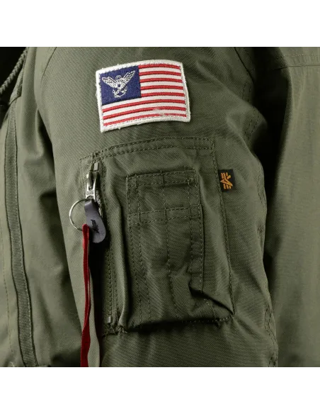 PARKA ALPHA IND. POLAR JACKET VERDE