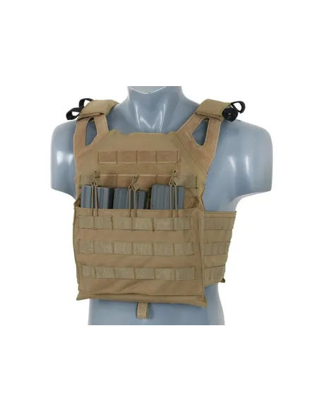 CHALECO 8 FIELDS JUMP PLATE CARRIER COYOTE