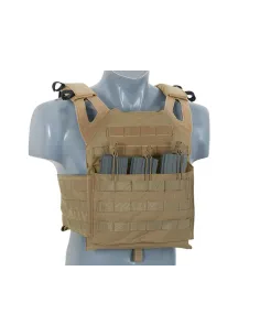 CHALECO 8 FIELDS JUMP PLATE CARRIER COYOTE 2