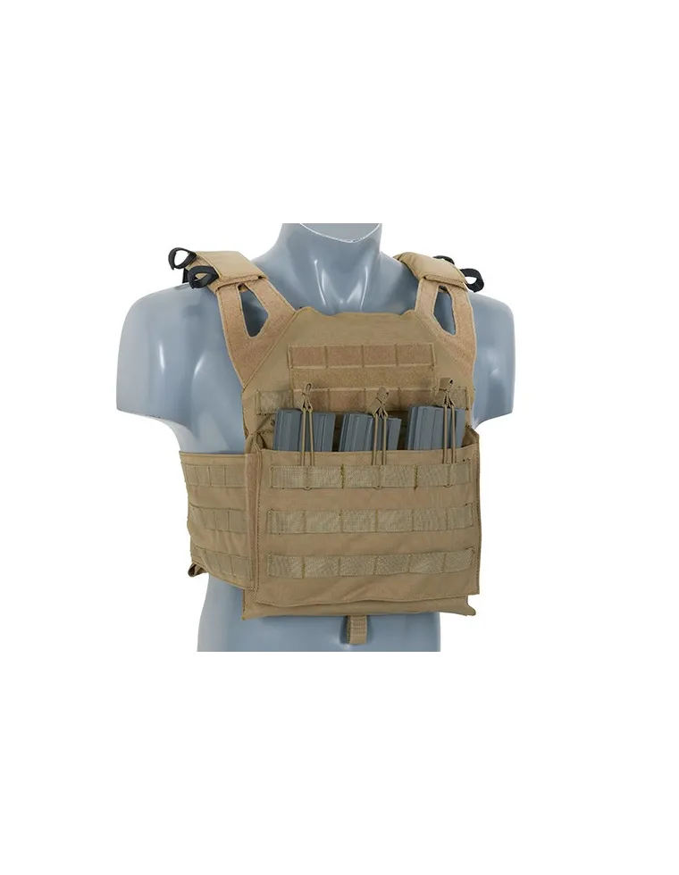CHALECO 8 FIELDS JUMP PLATE CARRIER COYOTE