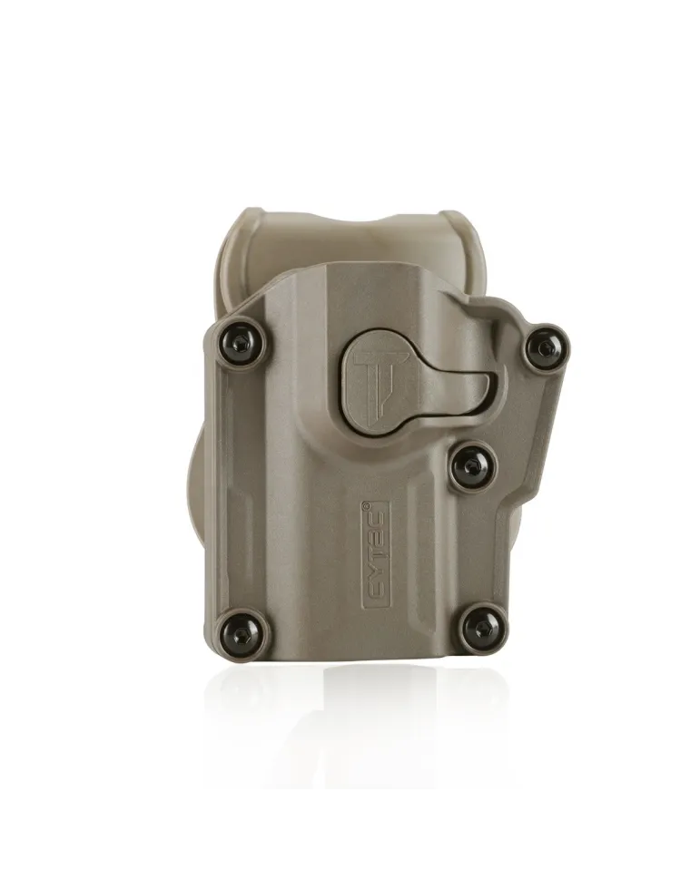 FUNDA PISTOLA UNIVERSAL ZURDO TAN CYTAC