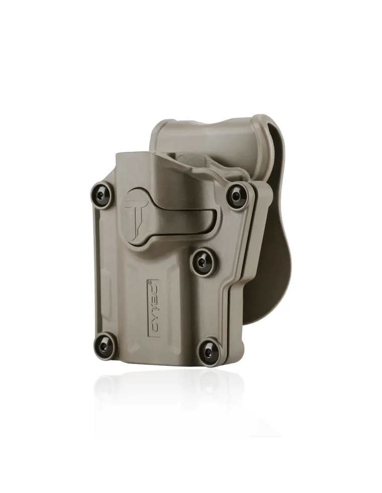 FUNDA PISTOLA UNIVERSAL ZURDO TAN CYTAC