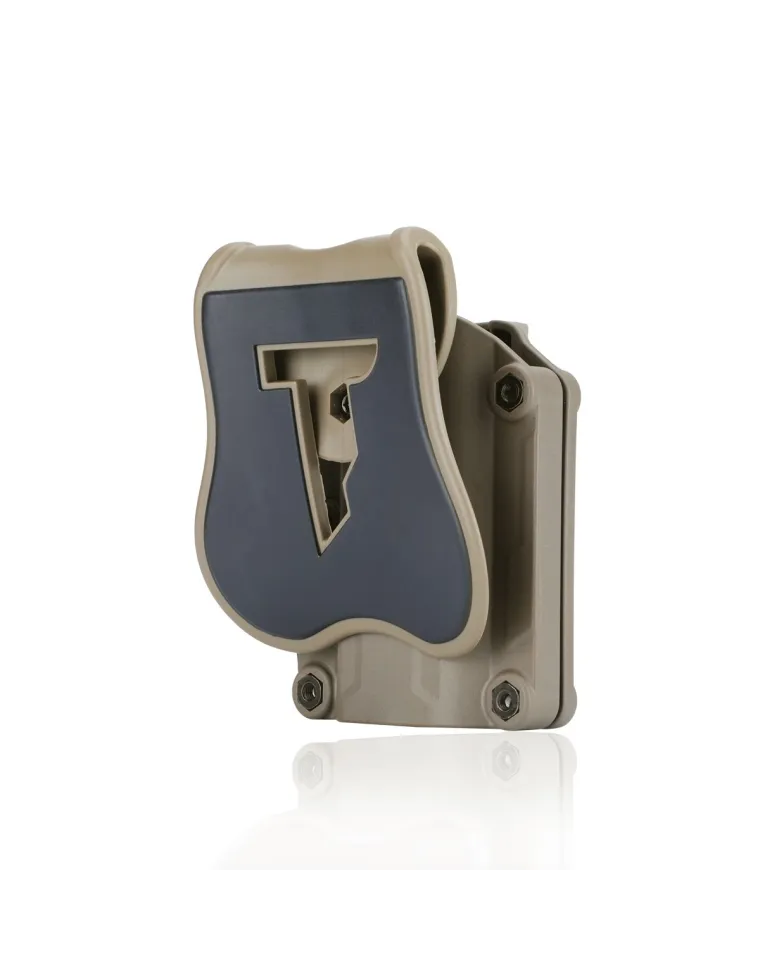 FUNDA PISTOLA UNIVERSAL ZURDO TAN CYTAC