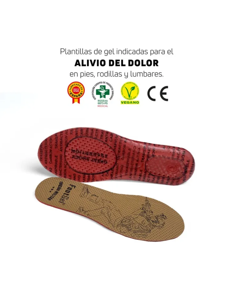 PLANTILLA FOOTGEL MILITAR