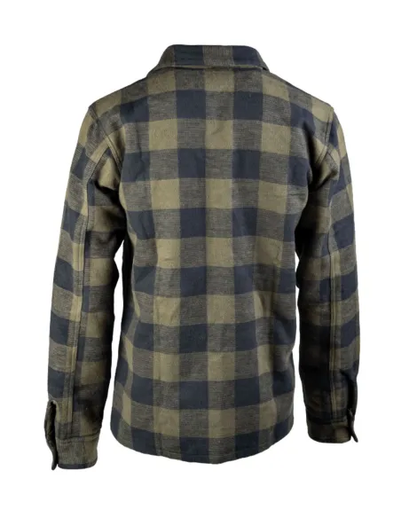 CAMISA CUADROS VERDE/NEGRO