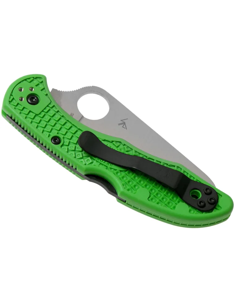 NAVAJA SPYDERCO SALT 2 VERDE SERRADA