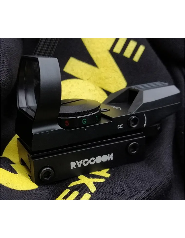 PUNTO ROJO/VERDE SAMURAI RACCOON