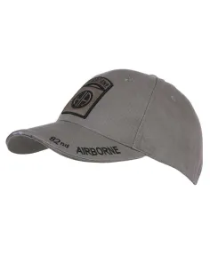 GORRA FOSTEX GRIS 82nd AIRBORNE