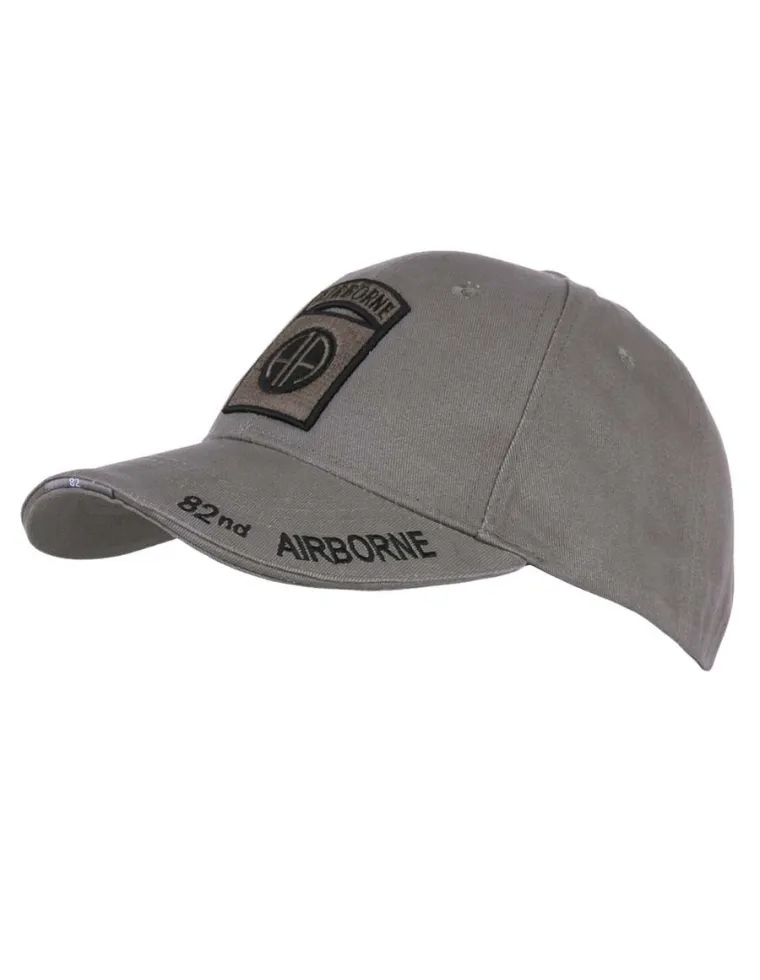GORRA FOSTEX GRIS 82nd AIRBORNE