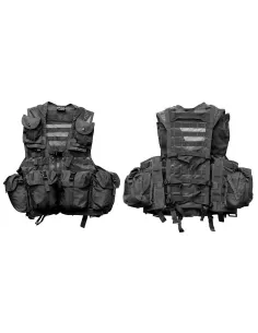 CHALECO MODULAR CINTAS NEGRO