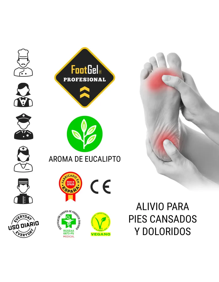 PLANTILLA FOOTGEL PROFESIONAL