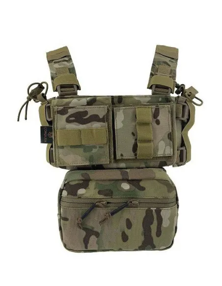 CHALECO CONQUER MINI CHEST RIG MULTICAM