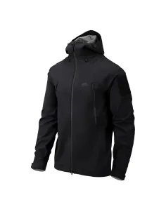 CHAQUETA HARDSHELL HELIKON TEX SQUALL NEGRO