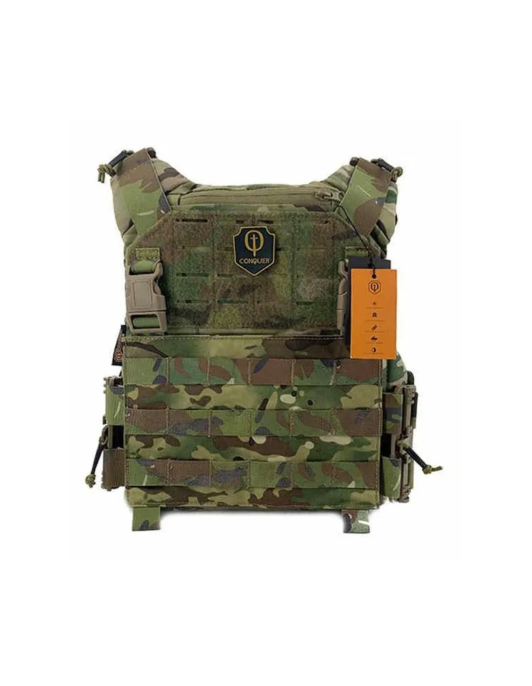 CHALECO CONQUER CQR MULTICAM