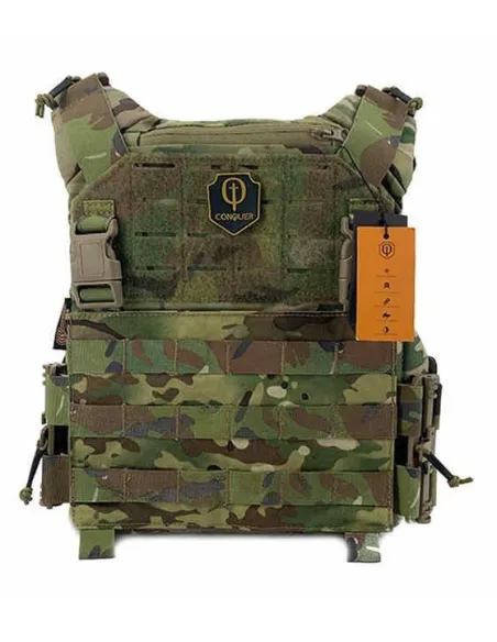 CHALECO CONQUER CQR MULTICAM