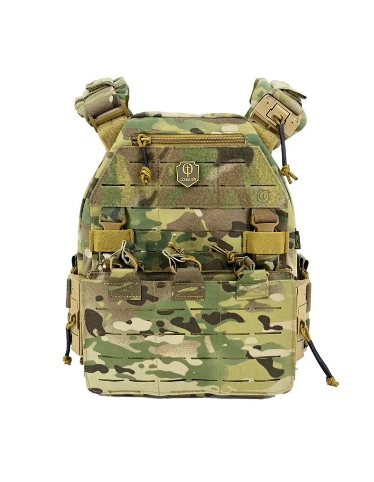 CHALECO CONQUER MQR MULTICAM