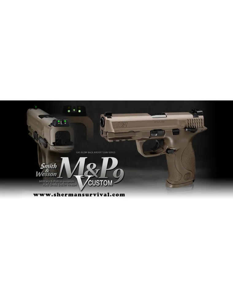 M&P9 V CUSTOM MARUI GBB AIRSOFT